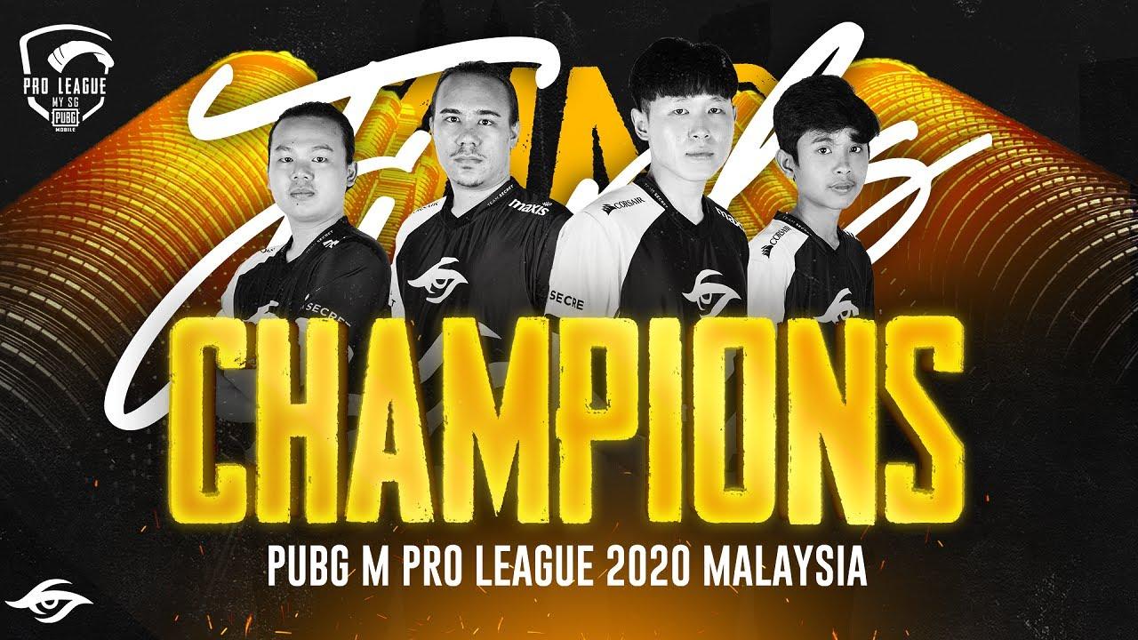 Team Secret - PMPL MY/SG 2020 S1 CHAMPIONS | PUBG Mobile thumbnail