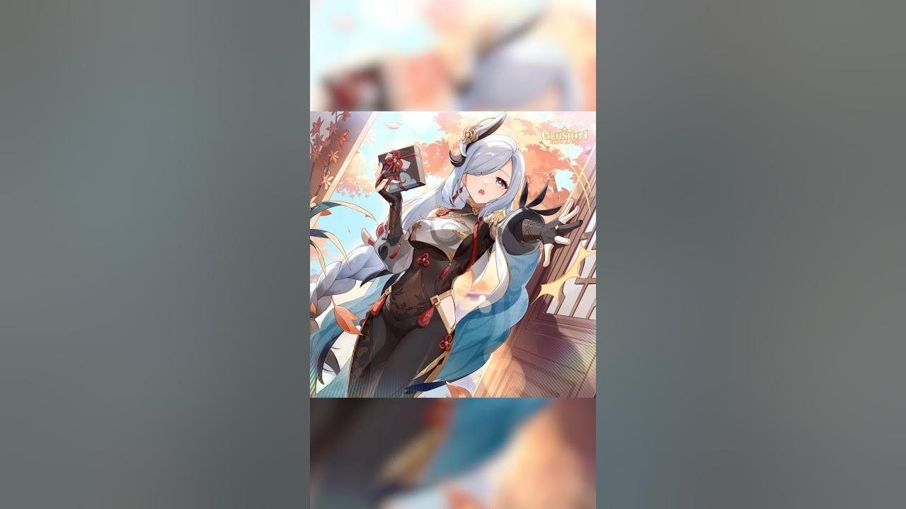 Good morning, I prepared a gift. #GenshinImpact #Shenhe #HoYoverse thumbnail