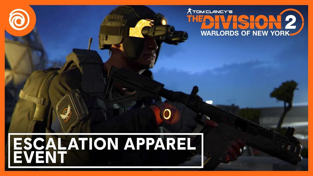 The Division 2: Escalation Apparel Event Trailer thumbnail