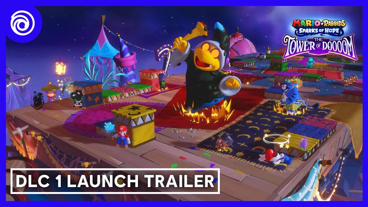 Mario + Rabbids Sparks of Hope: The Tower of Doooom Launch Trailer thumbnail
