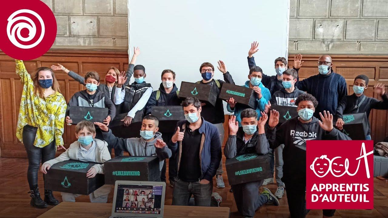 Play for Good: our continuous charity actions with Apprentis d'Auteuil thumbnail